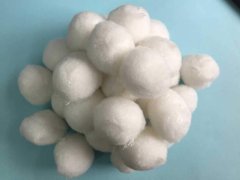 纖維球濾料能耐的住高溫嗎？